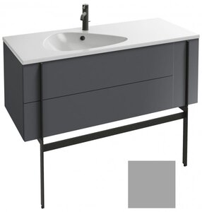 Изображение товара Тумба под раковину Jacob Delafon Nouvelle Vague 120 см пепельный сатин