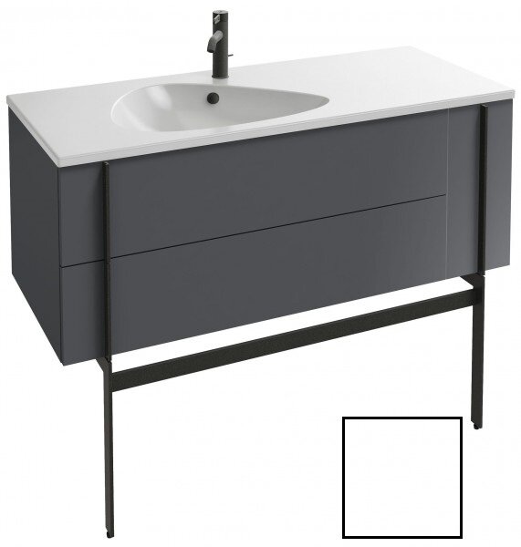 Изображение товара Тумба под раковину Jacob Delafon Nouvelle Vague 120 сатин, подвесная, 3 ящика