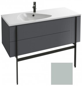 Изображение товара Тумба под раковину Jacob Delafon Nouvelle Vague 120 см, EB3036-M44, 3 ящика, цвет - миндальный матовый