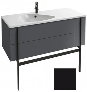 Изображение товара Тумба под раковину Jacob Delafon Nouvelle Vague 120 см черный матовый