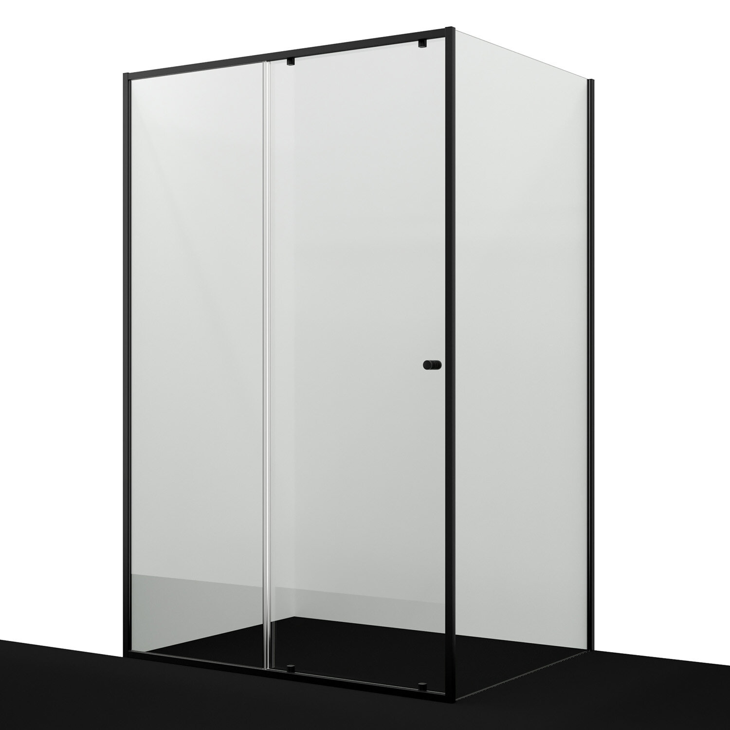 Изображение товара Душевой уголок WasserKRAFT Dill 61S34 130x100 см прозрачное стекло чёрный профиль Изображение товара Душевой уголок WasserKRAFT Dill 61S34 130x100 см прозрачное стекло чёрный профиль