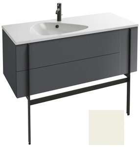 Изображение товара Тумба под раковину Jacob Delafon Nouvelle Vague 120 см, EB3036-M56, 3 ящика, цвет - жасмин матовый