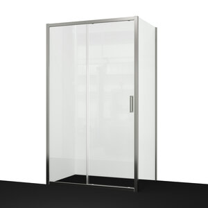 Изображение товара Душевой уголок WasserKRAFT Tauber 64S06, 120 х 80 см, профиль никель, стекло прозрачное