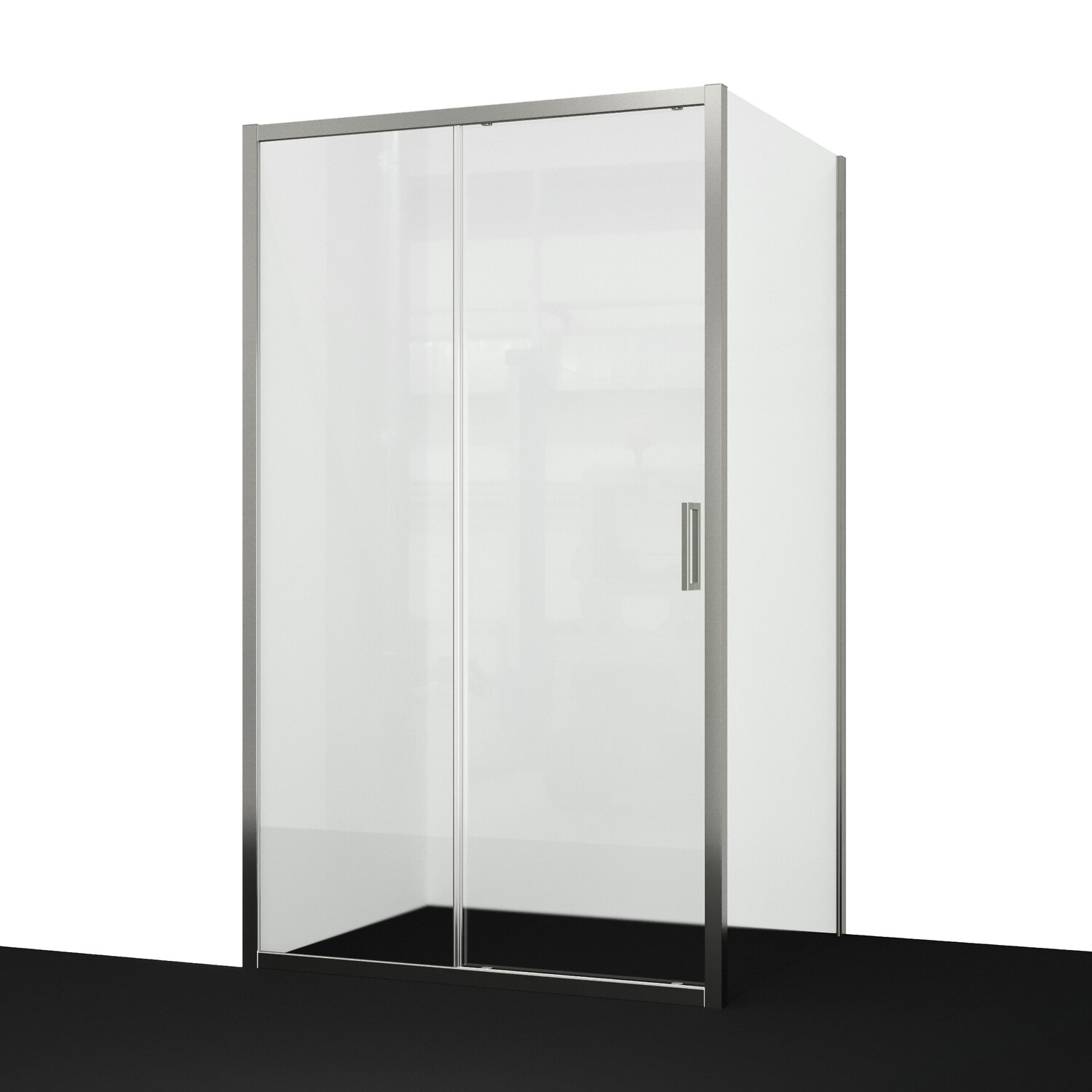 Изображение товара Душевой уголок WasserKRAFT Tauber 64S14 110x80 с раздвижными дверями и прозрачным стеклом Изображение товара Душевой уголок WasserKRAFT Tauber 64S14 110x80 с раздвижными дверями и прозрачным стеклом
