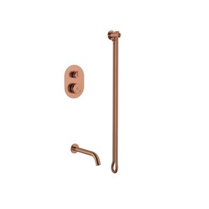 Изображение товара Душевая система Boheme Tech 154-CB, цвет медь брашированная