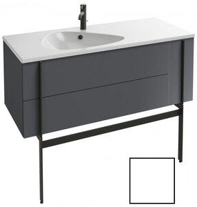 Изображение товара Тумба под раковину Jacob Delafon Nouvelle Vague 120 см, EB3036-M49, цвет - белый матовый Изображение товара Тумба под раковину Jacob Delafon Nouvelle Vague 120 см, EB3036-M49, цвет - белый матовый