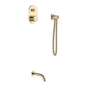 Изображение товара Душевая система Boheme Tech 154-G, цвет золото