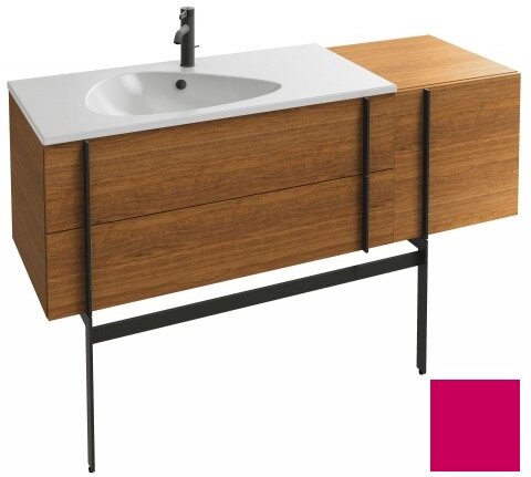 Изображение товара Тумба под раковину Jacob Delafon Nouvelle Vague 145 см фуксия глянцевая