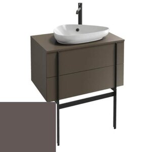 Изображение товара Тумба под раковину Jacob Delafon Nouvelle Vague 80 см, EB3039-G80, темно-серый глянцевый