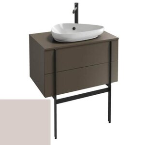 Изображение товара Тумба под раковину Jacob Delafon Nouvelle Vague 80 см, EB3039-S42, бледно-розовый сатин