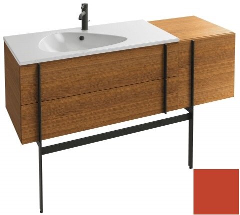 Изображение товара Тумба под раковину Jacob Delafon Nouvelle Vague 145 см, маковый глянец, подвесная