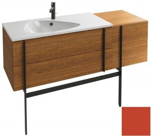 Изображение товара Тумба под раковину Jacob Delafon Nouvelle Vague 145 см, EB3037RU-G1K, цвет - маковый глянцевый