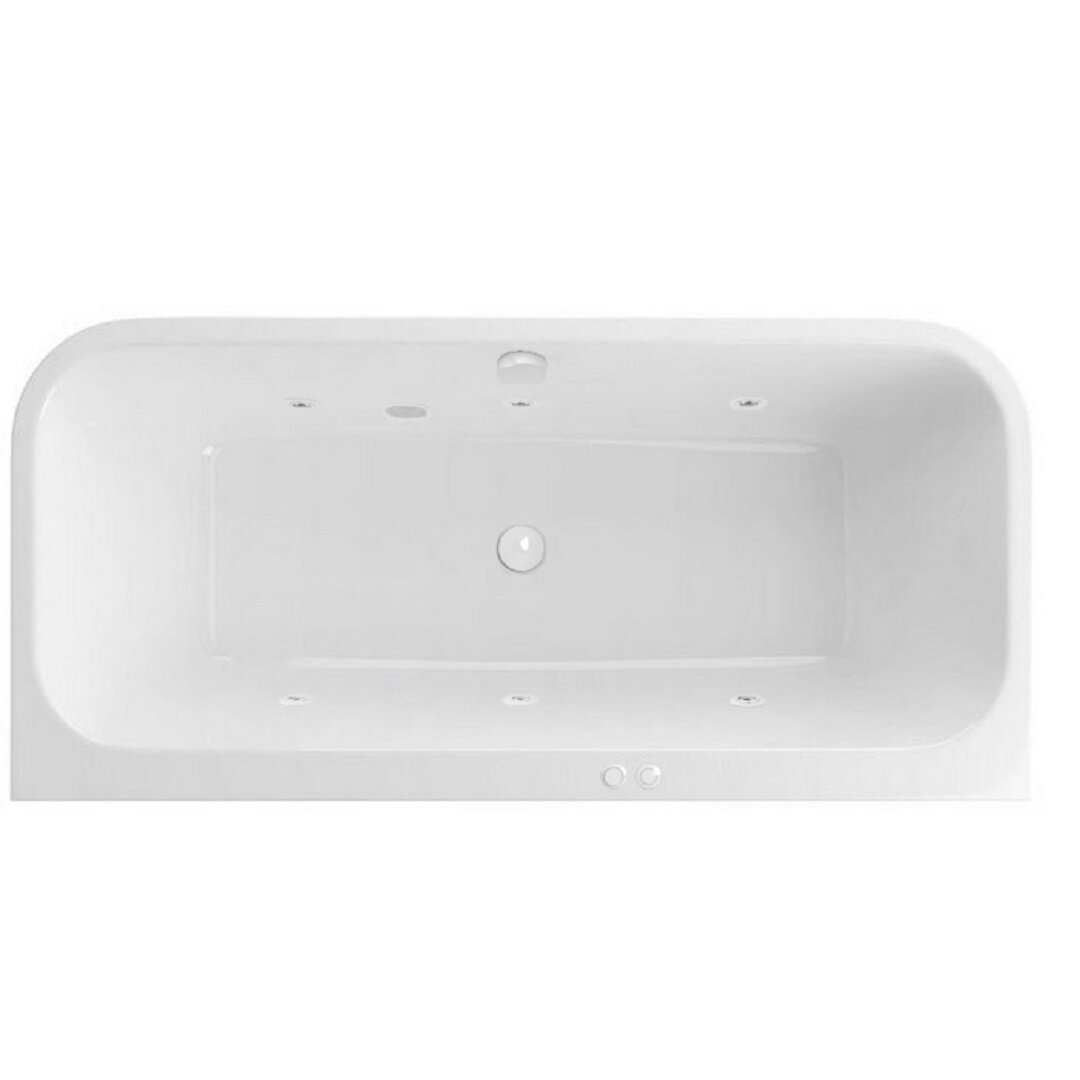 Изображение товара Ванна гидромассажная Excellent Arana Soft 180x85 см белая с системой MIDI-JET Изображение товара Ванна гидромассажная Excellent Arana Soft 180x85 см белая с системой MIDI-JET