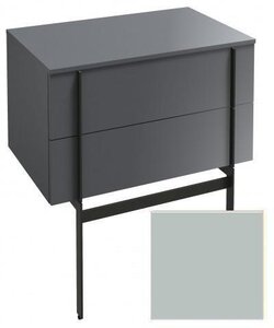 Изображение товара Тумба под раковину Jacob Delafon Nouvelle Vague 80 см, EB3054-M44, цвет миндальный матовый