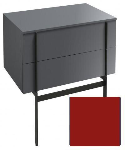 Изображение товара Тумба под раковину Jacob Delafon Nouvelle Vague 80 см с двумя ящиками магма сатин