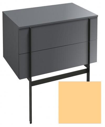 Изображение товара Тумба под раковину Jacob Delafon Nouvelle Vague 80 см желтая матовая