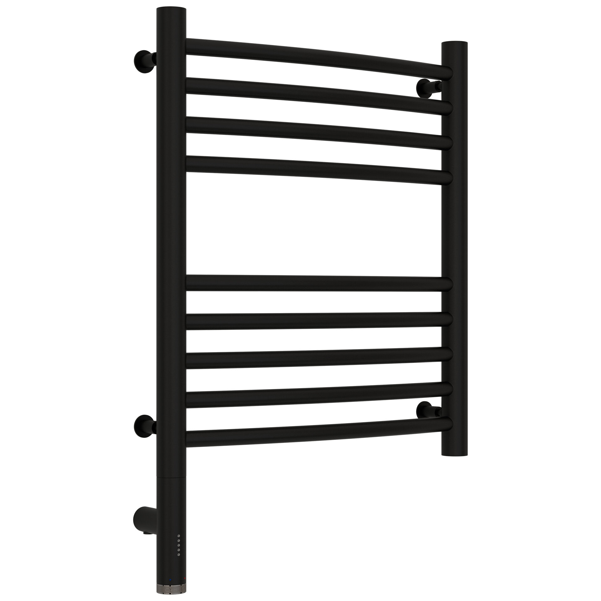 Изображение товара Электрический полотенцесушитель Сунержа Богема 3.0, черный матовый, 50 см, 300 Вт