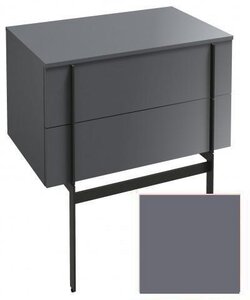 Изображение товара Тумба под раковину Jacob Delafon Nouvelle Vague 80 см серый сатин