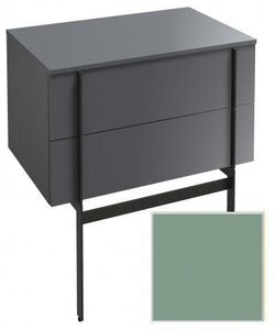 Изображение товара Тумба под раковину Jacob Delafon Nouvelle Vague 80 см оливковый матовый