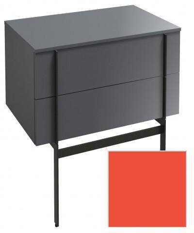 Изображение товара Тумба под раковину Jacob Delafon Nouvelle Vague 80 см алый глянцевый подвесная