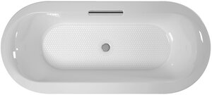 Изображение товара Ванна чугунная Jacob Delafon Volute 160 х 75 см, встраиваемая (фронтальная панель не предусмотрена) , ножки в подарок, E6D036-00