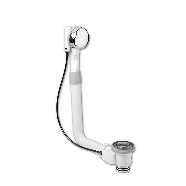 Изображение товара Слив-перелив для ванны Jacob Delafon VOLUTE 18669D-CP хром полуавтомат