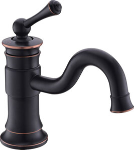 Изображение товара Смеситель Timo Adelia 6061/04F black antique для раковины, черный