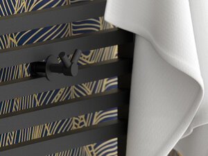 Изображение товара Вешалка для полотенцесушителей Сунержа Виват 15-2010-0005, тёмный титан муар