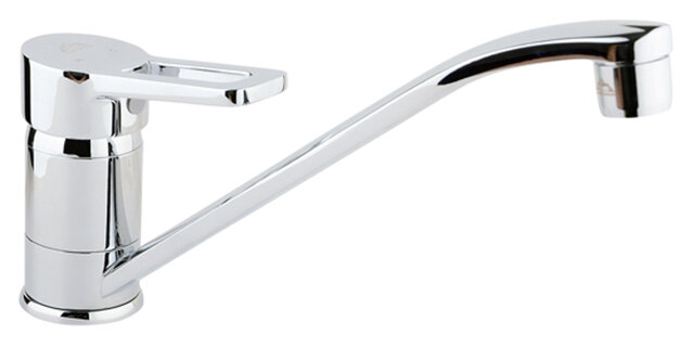 Изображение товара Смеситель Timo Junior Inox 1903F chrome для кухонной мойки