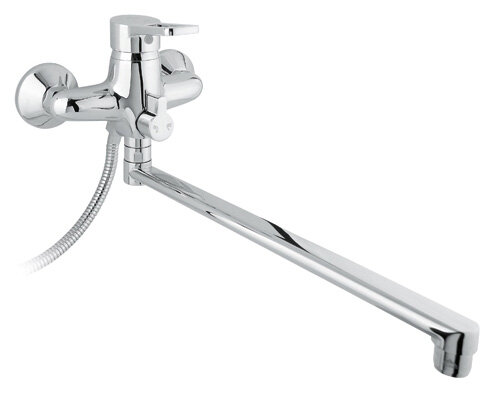 Изображение товара Смеситель для ванны и душа Timo Junior Inox 1905Y-CR хром длинный излив