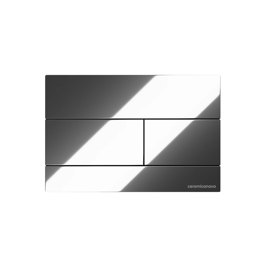 Изображение товара Клавиша смыва Ceramicanova Balance Rect CN12-004CH, механическая, цвет хром