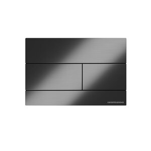 Изображение товара Клавиша смыва Ceramicanova Balance Rect CN12-004GG, механическая, цвет вороненая сталь