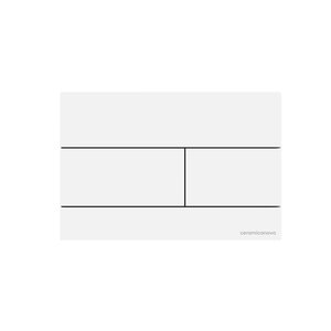 Изображение товара Клавиша смыва Ceramicanova Balance Rect CN12-004W, механическая, цвет белый
