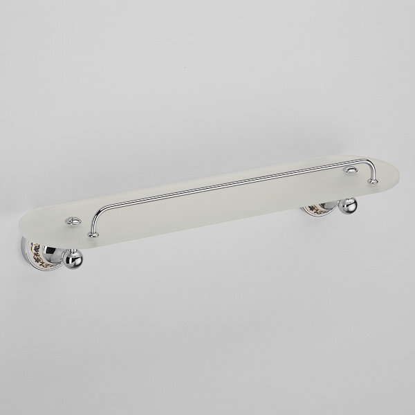 Изображение товара Полка стекло Schein Saine Chrome 7053145 для интерьера Германия