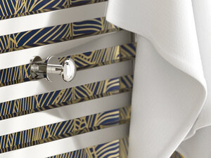 Изображение товара Вешалка для полотенцесушителей Сунержа Линза 00-2010-0007, цвет хром