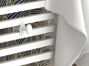 Изображение товара Вешалка для полотенцесушителей Сунержа Линза 30-2010-0007, цвет белый матовый