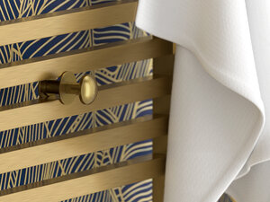 Изображение товара Вешалка для полотенцесушителей Сунержа Линза 05-2010-0007, цвет состаренная бронза