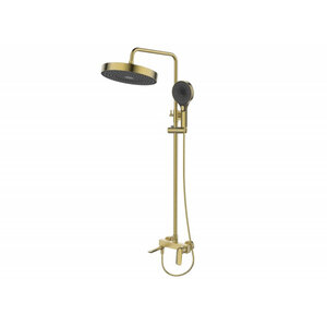 Изображение товара Душевая система Cezares Metauro METAURO-CVD-BORO, цвет золото брашированное