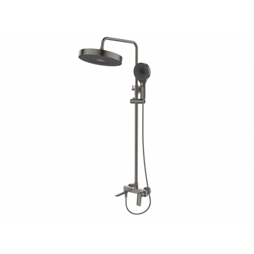 Изображение товара Душевая система Cezares METAURO-CVD-GM, цвет оружейная сталь