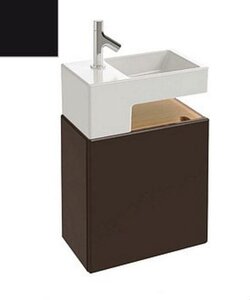 Изображение товара Тумба под раковину Jacob Delafon Terrace 50 см, EB1178-M61, цвет - черный матовый