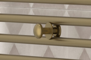 Изображение товара Вешалка для полотенцесушителей Сунержа Сфера 32-2010-0001, цвет золотой шелк