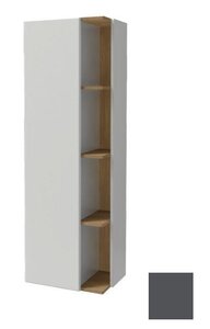 Изображение товара Пенал Jacob Delafon Terrace 50 см, EB1179D-442, подвесной, петли справа, цвет - серый антрацит