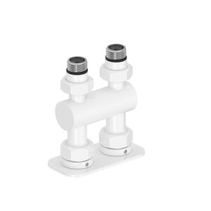 Изображение товара Модуль Сунержа 12-1537-1234, прямой EU50, 2 х 1/2 дюйма, цвет белый