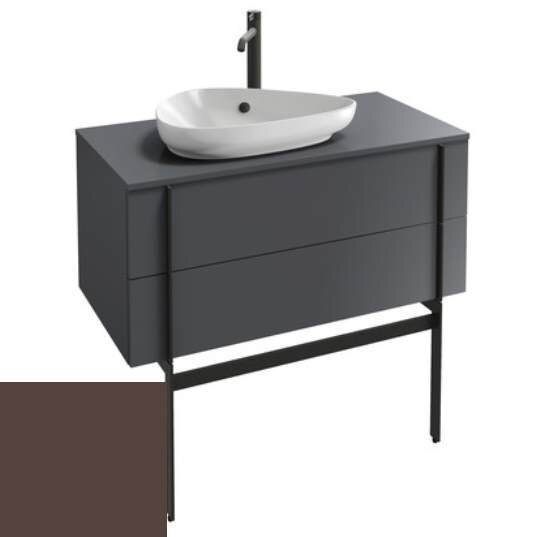 Изображение товара Тумба под раковину Jacob Delafon Nouvelle Vague 100 см коричневый лед глянцевый