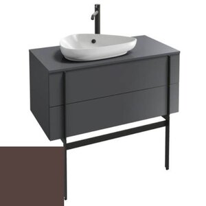 Изображение товара Тумба под раковину Jacob Delafon Nouvelle Vague 100 см, EB3040-N23, коричневый лед глянцевый