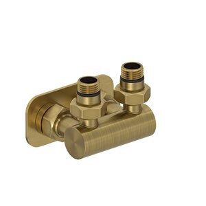 Изображение товара Модуль Сунержа 051-1536-1234, угловой EU50, 2 х 1/2 дюйма, цвет состаренная латунь