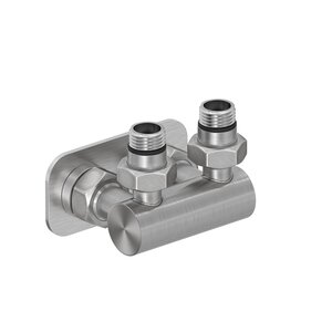 Изображение товара Модуль Сунержа 071-1536-1234, угловой EU50, 2 х 1/2 дюйма, цвет сатин