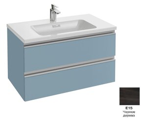 Изображение товара Тумба под раковину Jacob Delafon Vox 80 см, EB2028-RA-E15, цвет - черное дерево