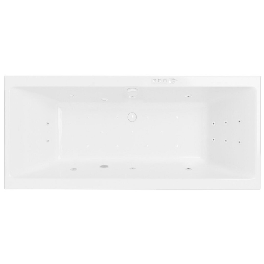 Изображение товара Гидромассажная ванна Excellent Pryzmat Ultra WAEX.PRY19.ULTRA.WH, 190x90 см, белая