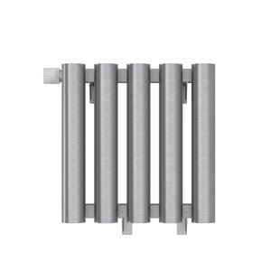 Изображение товара Радиатор трубчатый Сунержа Кумир-0 071-0350-3005, 5 секций, левое нижнее подключение, цвет сатин